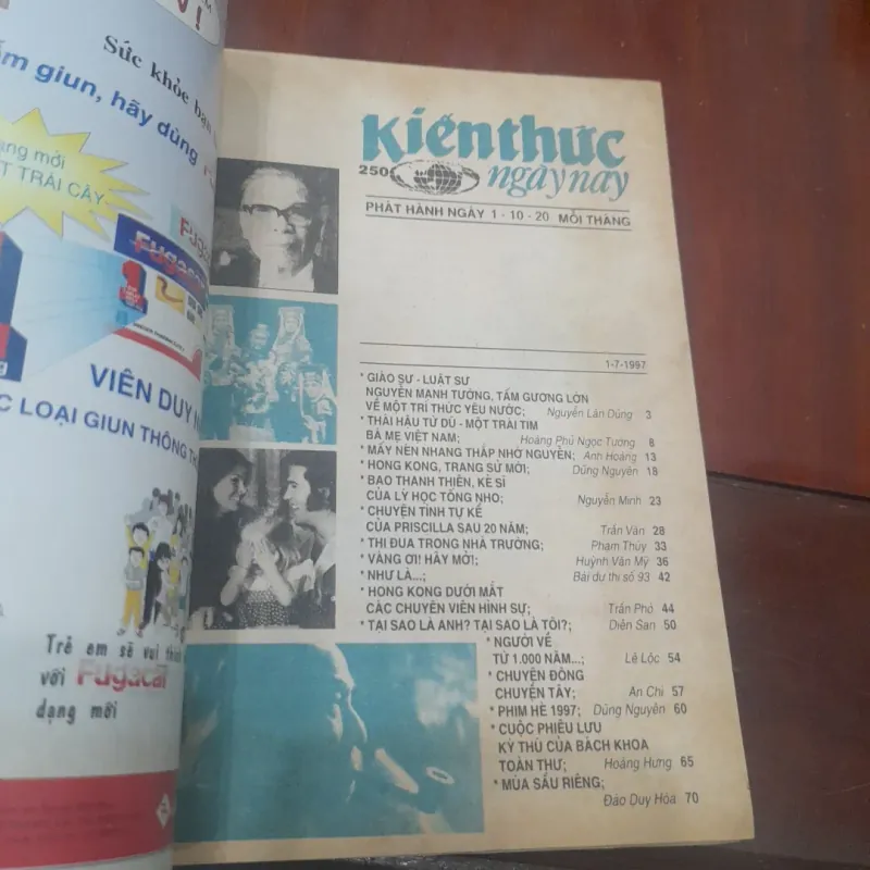 KIẾN THỨC NGÀY NAY số 250 ngày 1-7-1997 762139