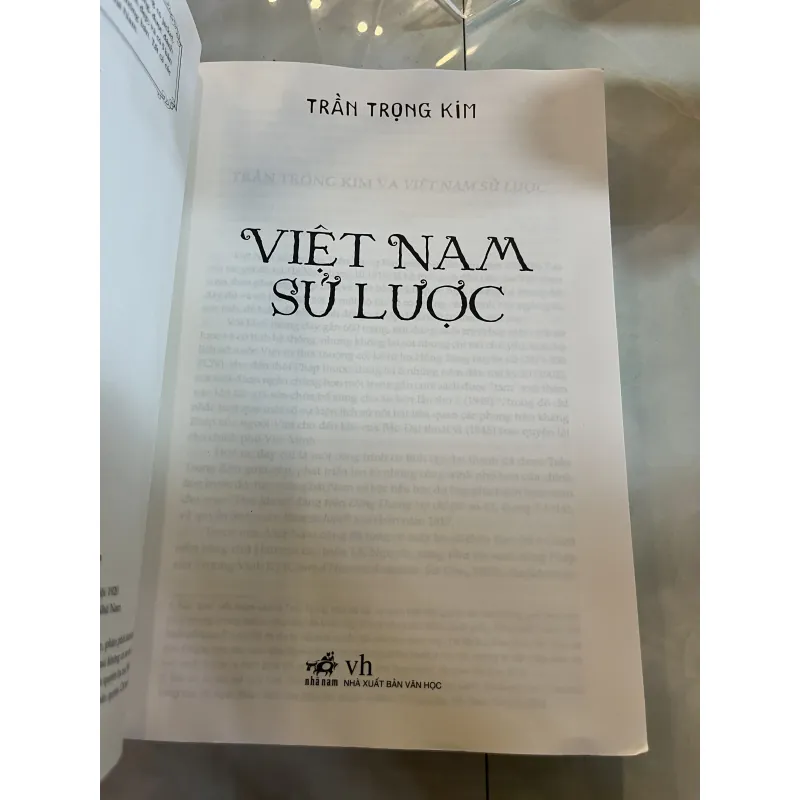 VIỆT NAM SỬ LƯỢC - TRẦN TRỌNG KIM 1035317