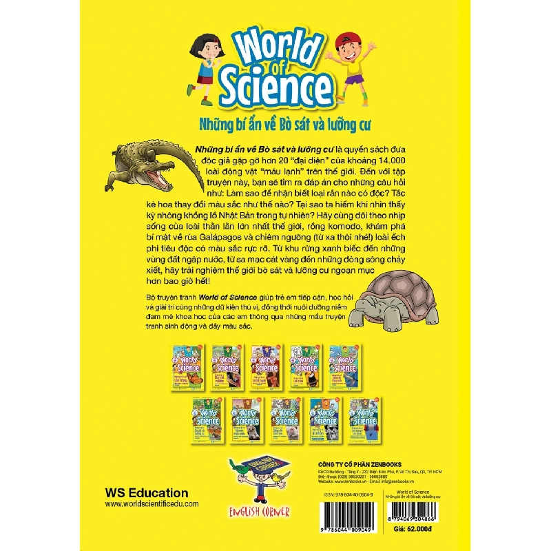 Làm Bạn Với Khoa Học - World Of Science - Những Bí Ẩn Về Bò Sát Và Lưỡng Cư - Karen Kwek 298290