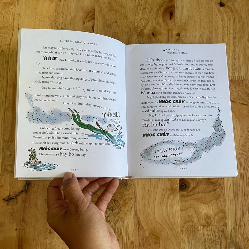 II Sách Thiếu Nhi: Lũ Trẻ Hư Nhất Quả Đất 1 - David Walliams - 2023 477711