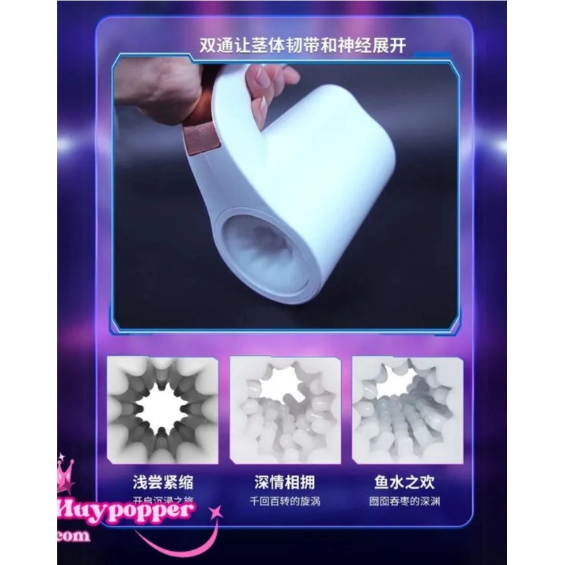 Máy Massage Tự Động Turbo Sucker 
Kích thước nhỏ gọn như 1 máy sấy cầm tay  534221