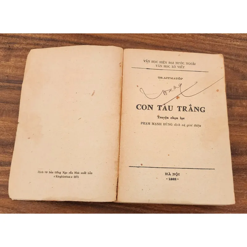 CON TÀU TRẮNG (561 trang) - Tiểu thuyết ngắn của nhà văn Kyrgyzstan Chingiz Aitmatov  735460