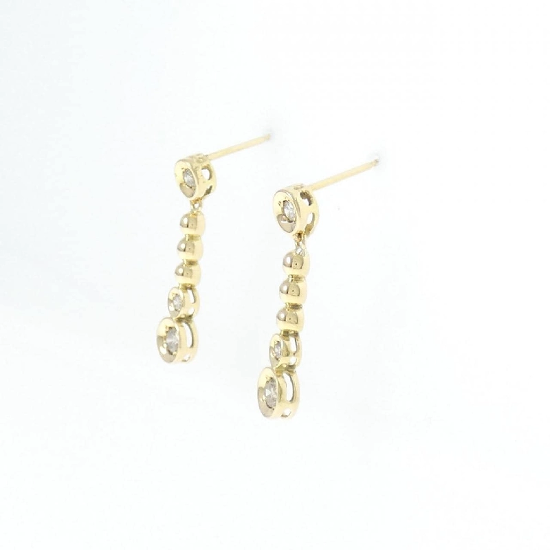 Bông tai kim cương K18YG 0.20CT - Hàng hiệu Chính hãng 871083