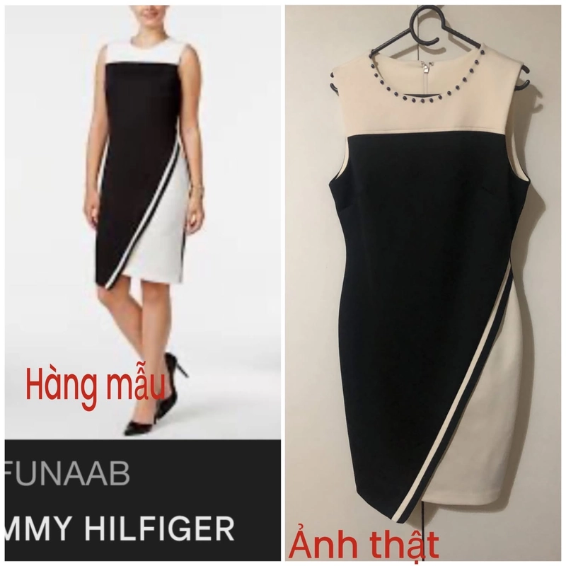 Đầm công sở xuất khẩu, hiệu CK, size X, XL 531315