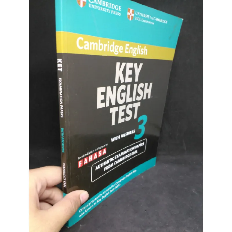 [Sách Cũ SCGR] Key English test with answers 3 mới 90% HCM1303 681800