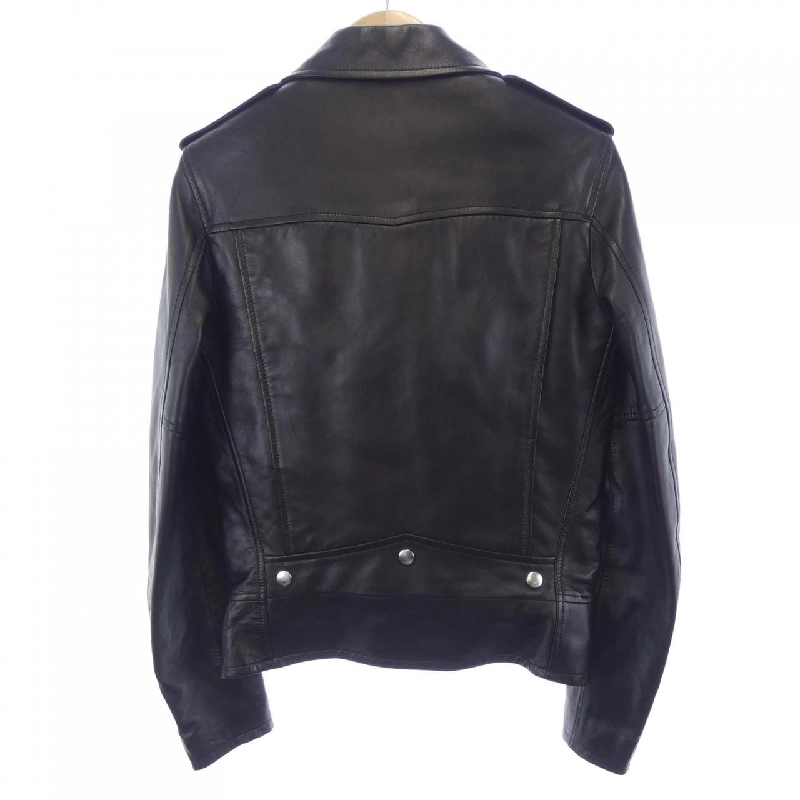 SAINT LAURENT 397290 Y5YA1 Áo khoác da biker - Hàng hiệu Authentic 892738