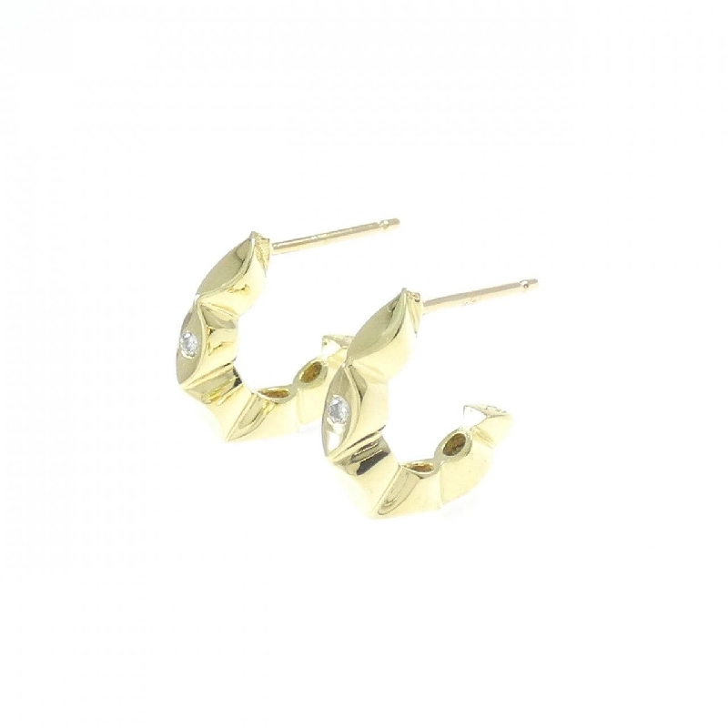 K18YG Bông tai kim cương 0.02CT - Hàng hiệu Chính hãng 871082