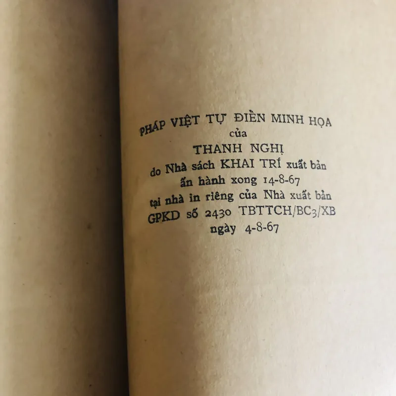📚 PHÁP VIỆT TÂN TỰ ĐIỂN – Thanh Nghị 1967 571047