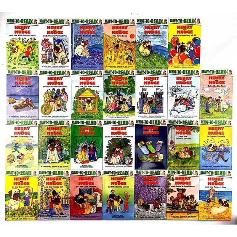 Ready to Read Henry and Mudge (Sách nhập) - 28 quyển 937272