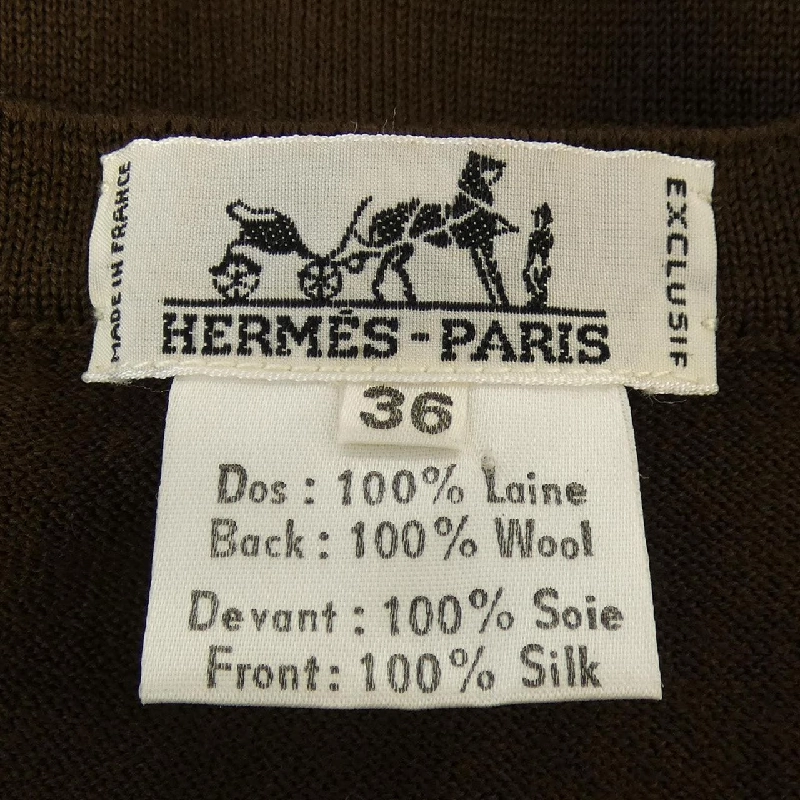 HERMES LES ARMES DE PARIS Áo khoác cardigan - Hàng hiệu Authentic 774362