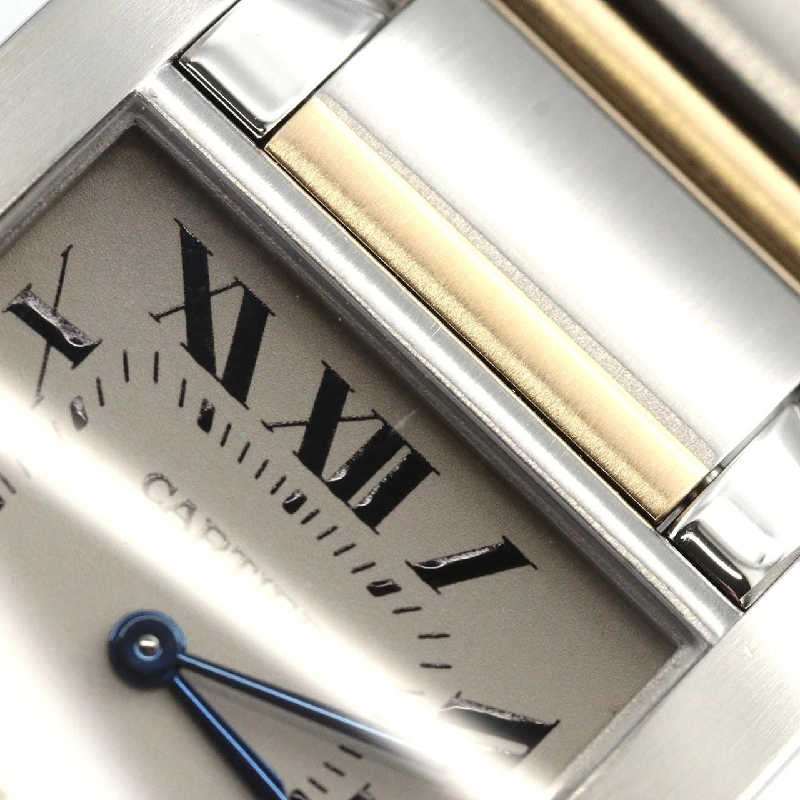 Cartier Tank Française MM Combi W51006Q4 SSxYG Quartz - Hàng hiệu Authentic 876239