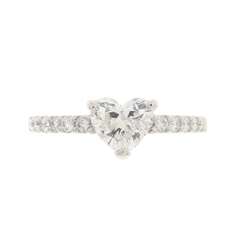 Nhẫn kim cương PT 0.595CT F VS1 hình trái tim - Hàng hiệu Authentic 872892