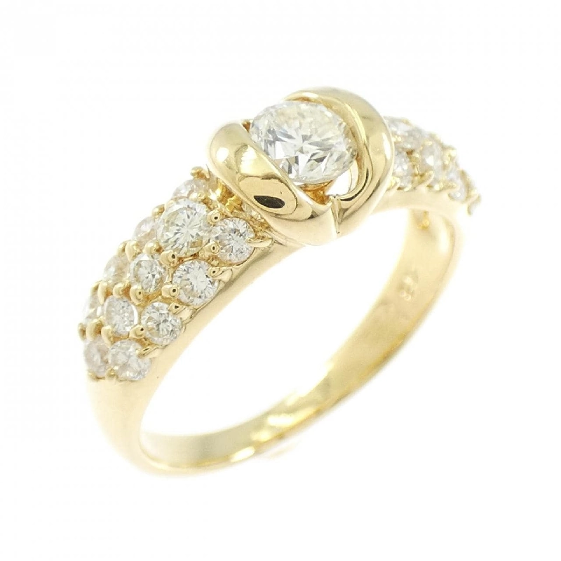 Nhẫn kim cương K18YG 0.33CT - Hàng hiệu chính hãng 851311