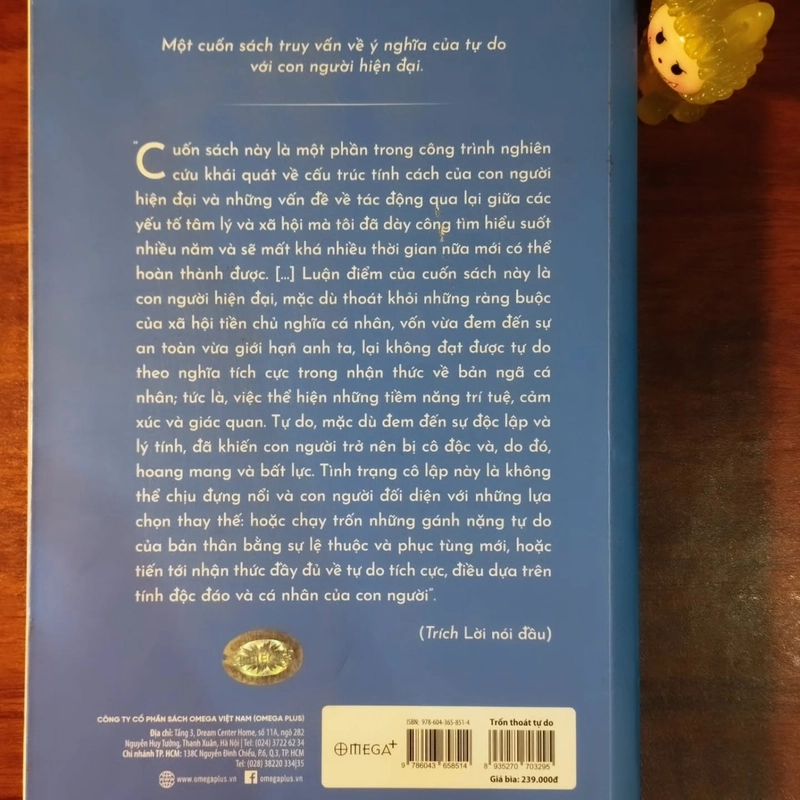 Trốn thoát tự do - Erich Fromm 530140