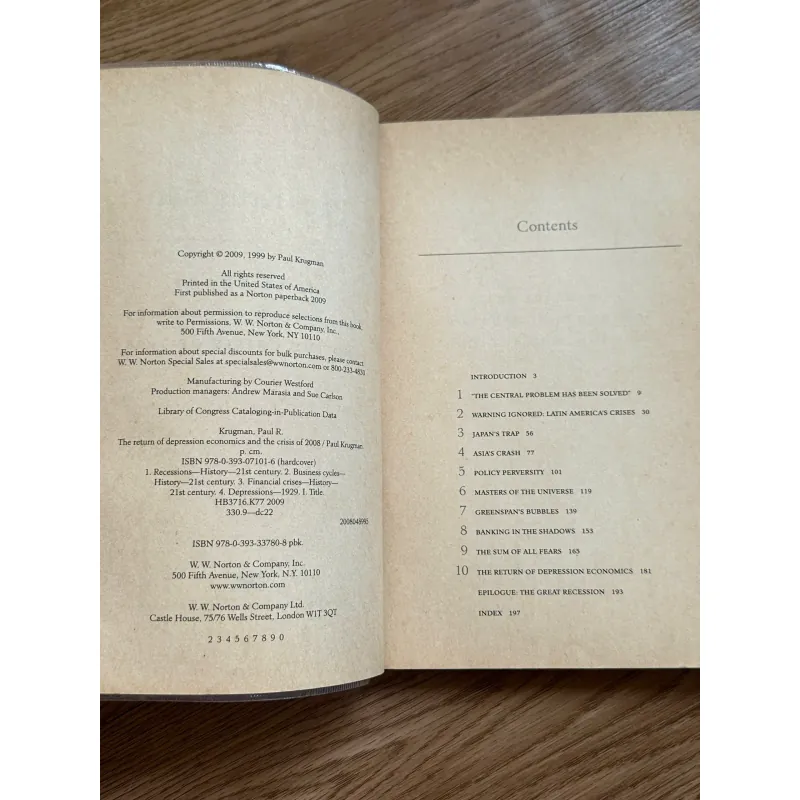 The Return of Depression Economics - Paul Krugman 787610