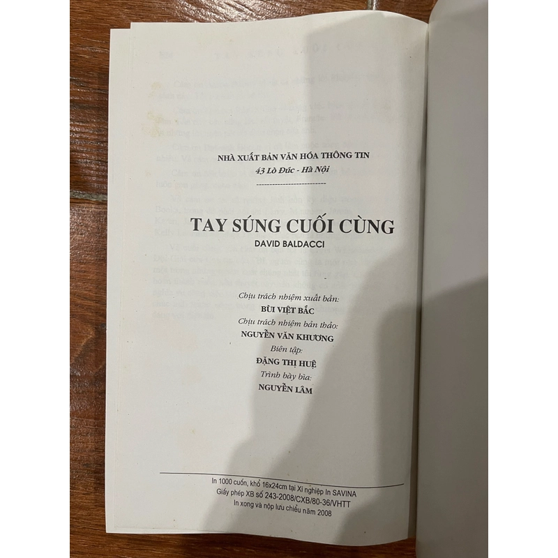Tay súng cuối cùng - David Baldacci (9) 500225