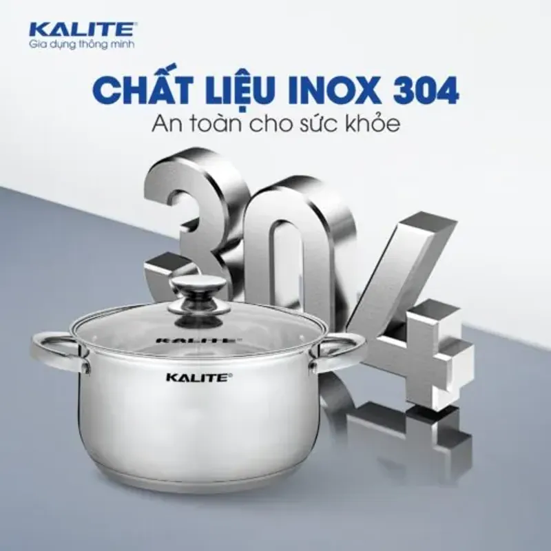 Bộ 3 nồi KALITE KL351 Inox 304 an toàn cho sức khỏe 721023