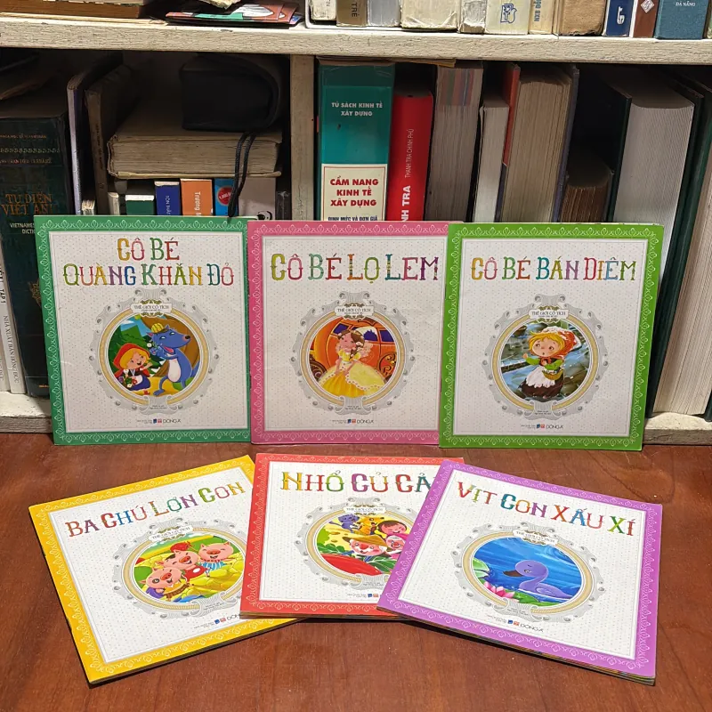 II Sách Thiếu Nhi: Thế Giới Cổ Tích _ Dành Cho Bé Yêu (6 Cuốn) - 2019 798983