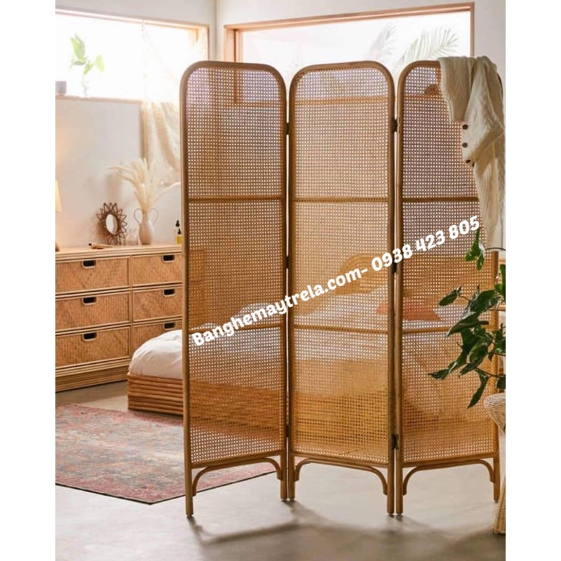 Bình phong mây lưới mắt cáo 462619