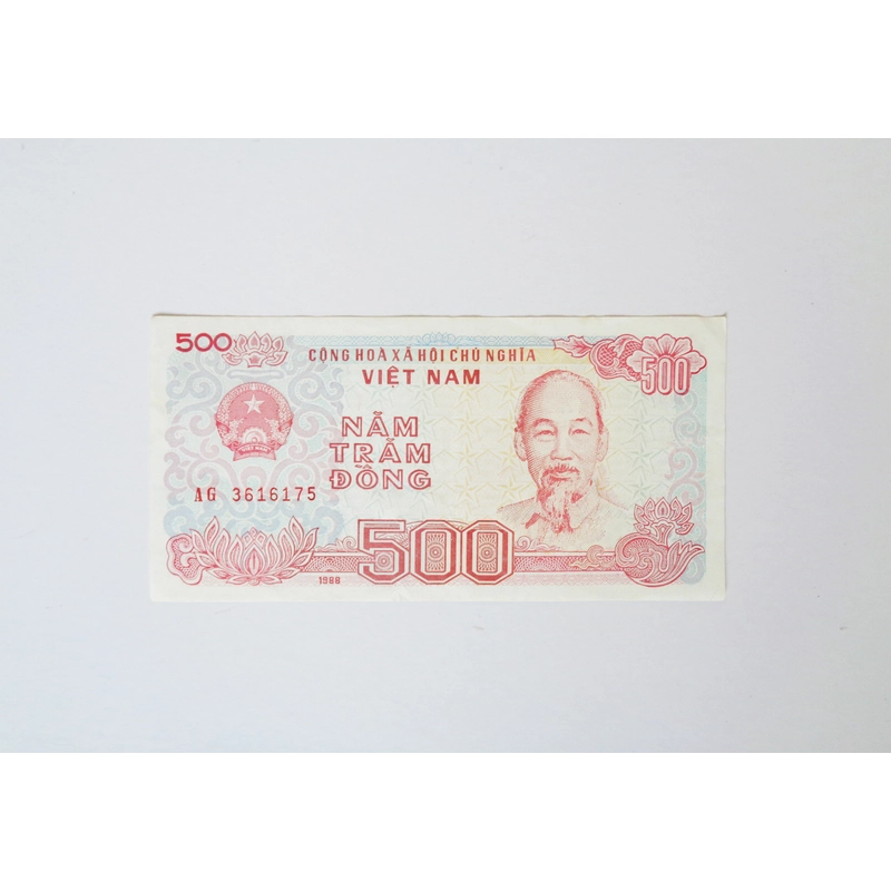 Tờ tiền 500 đồng xưa (AG 3616175) 370790