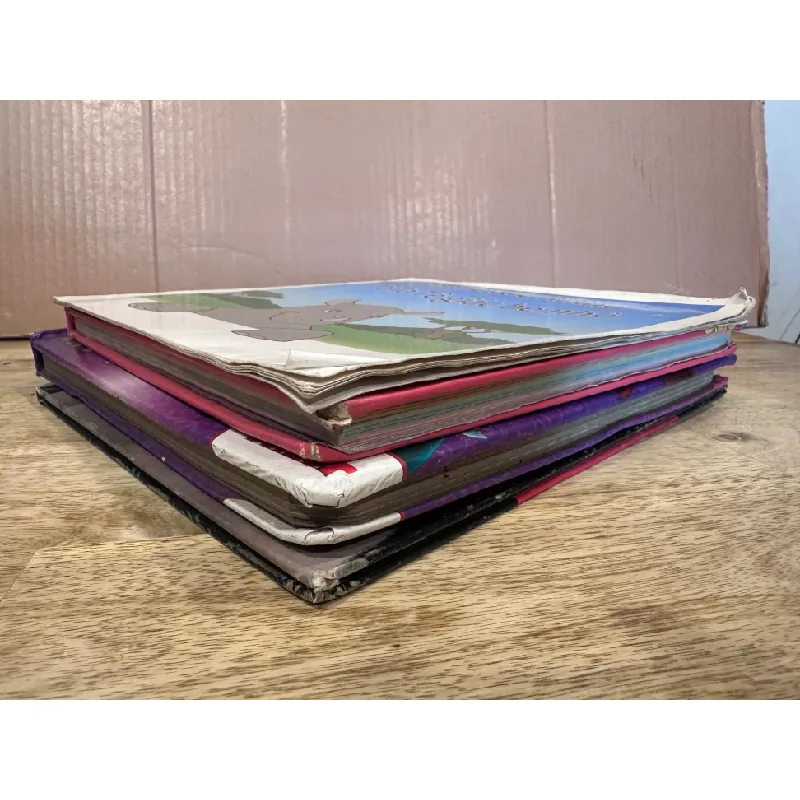 Combo 4 cuốn tranh thiếu nhi, Bìa cứng + mềm, mới 60% SBM2108 342452