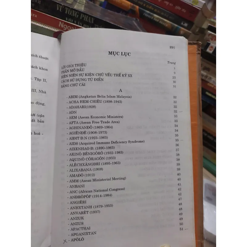 n sách: Từ điển Tri Thức Lịch Sử Phổ Thông TK XX -  Phan Ngọc Liên (A1) 570417