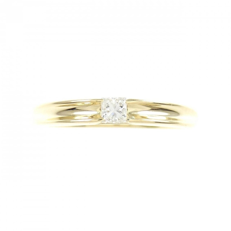 Nhẫn kim cương K18YG 0.10CT 671069