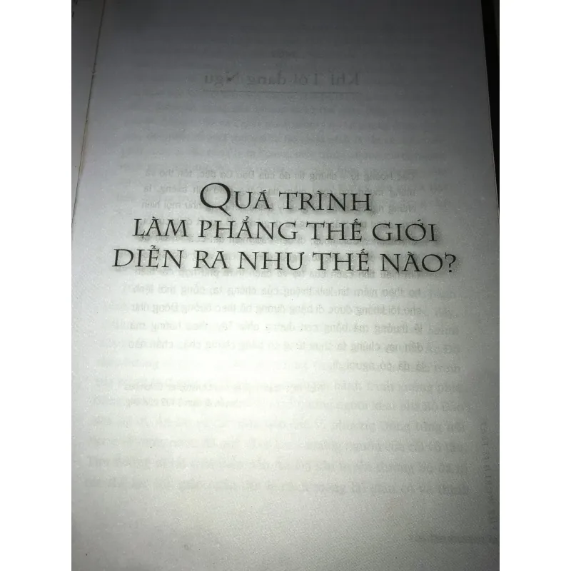 Thế Giới Phẳng Tóm Lược Lịch Sử Thế Giới Thế Kỷ 21-Thomas l.friedman 937100