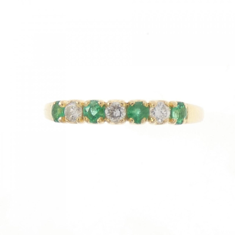 Nhẫn ngọc lục bảo K18YG 0.15CT - Hàng hiệu Authentic 846821