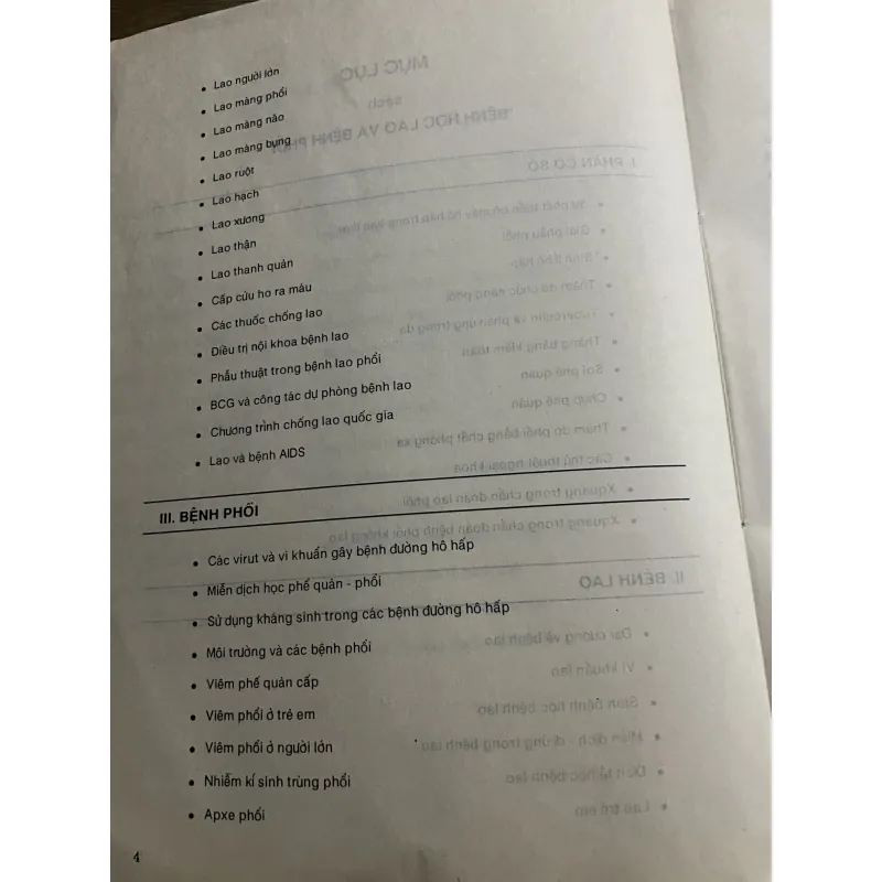 Bệnh học lao và bệnh phổi - sách y khổ lớn, 480 trang Xb 1996 993197