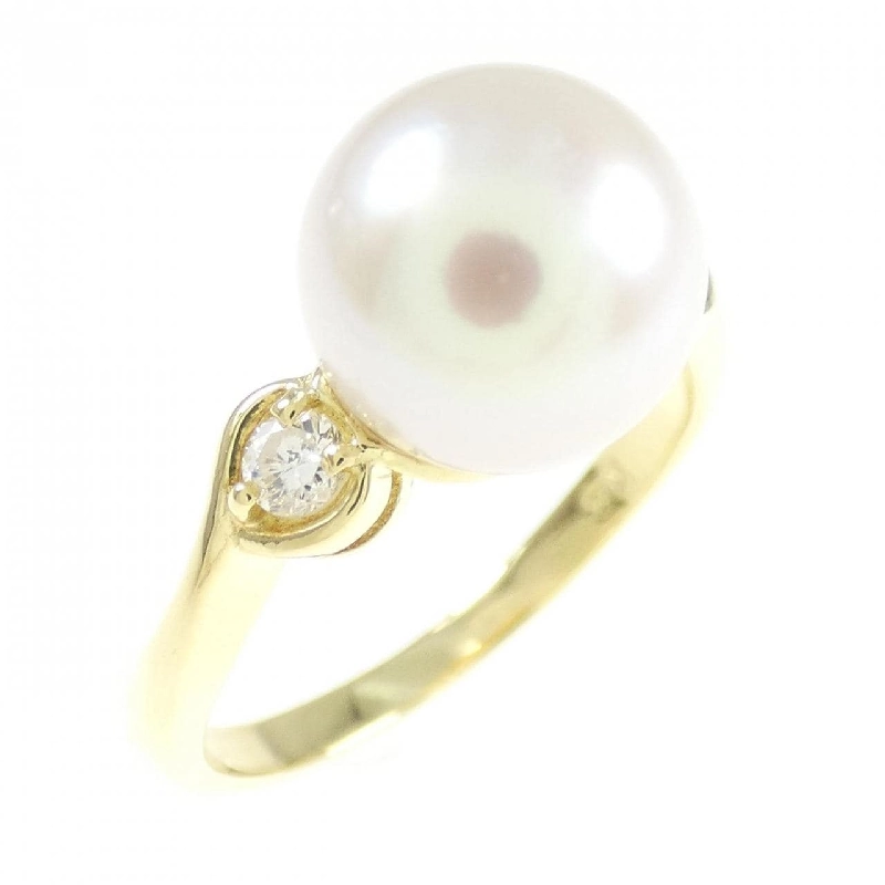 Nhẫn ngọc trai Akoya K18YG 8.4mm 670556