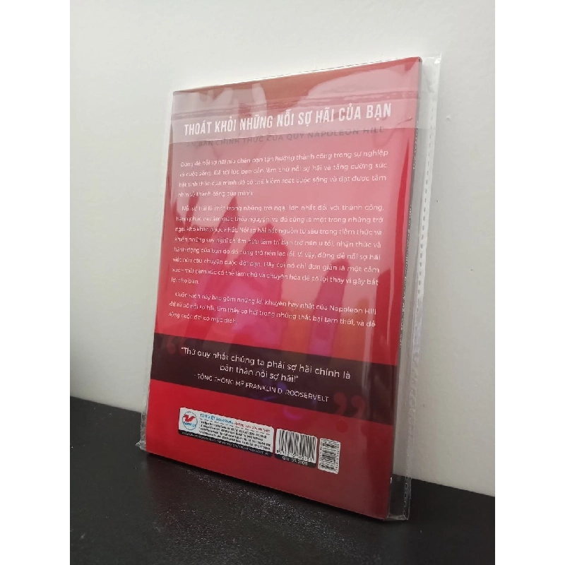 Thoát Khỏi Những Nỗi Sợ Hãi Của Bạn Dể Tiến Bước Tới Thành Công - Napleon Hill New 100% ASB1403 911100