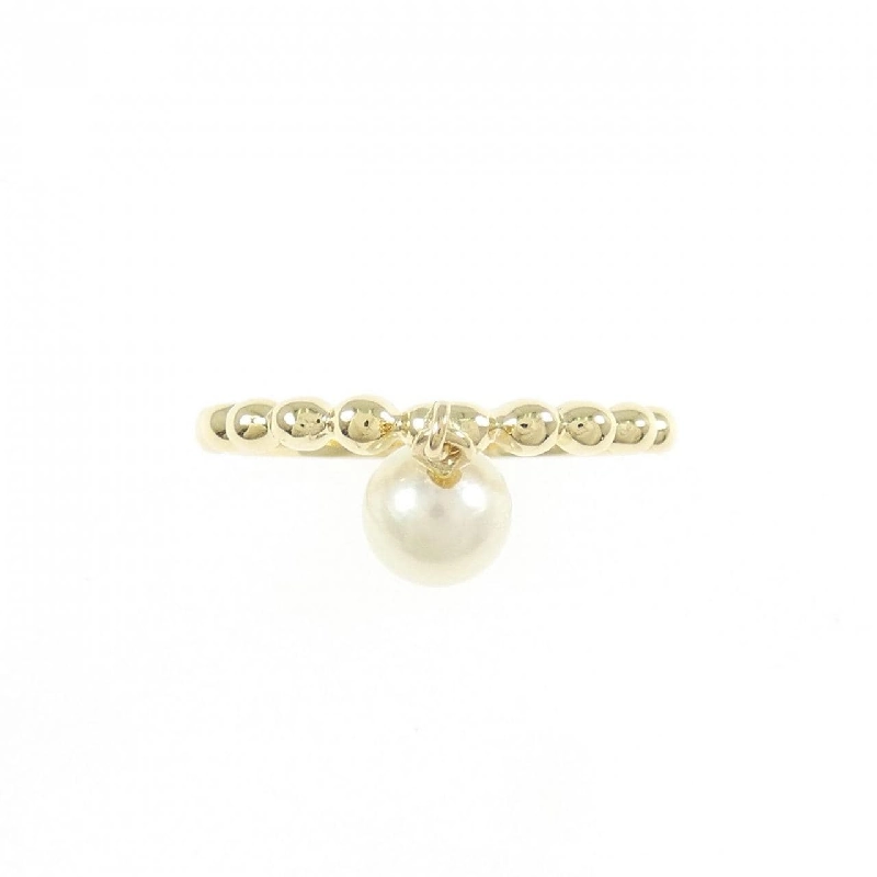 Nhẫn ngọc trai Akoya K18YG 5.1mm - Hàng hiệu Chính hãng 853545