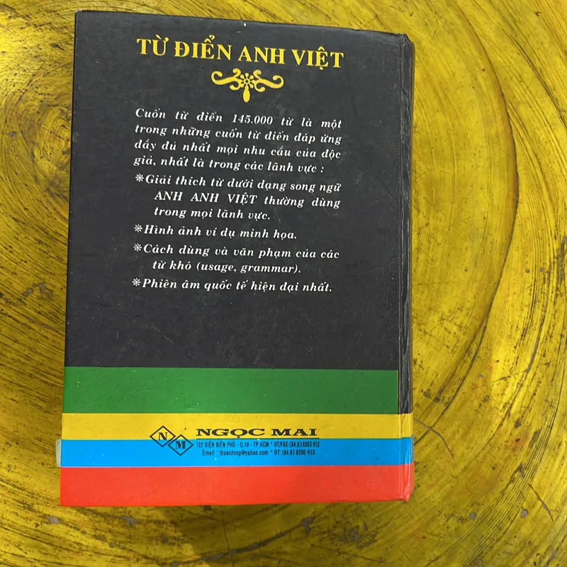 TỪ ĐIỂN ANH - VIỆT ENGLISH- VIETNAMESE DICTIONARY  701169