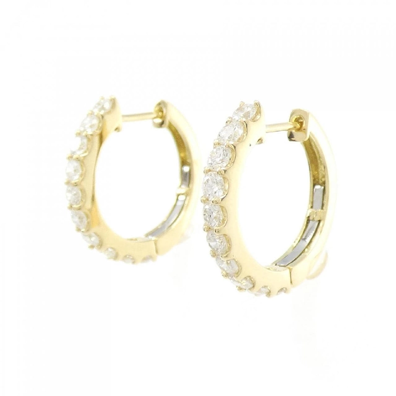 K18YG Bông tai kim cương 1.006CT - Hàng hiệu Chính hãng 868807