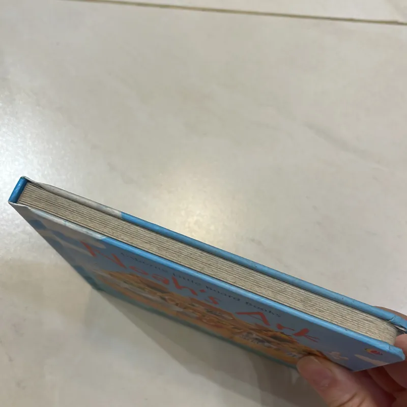 NGOẠI VĂN tiếng anh trẻ em : Usborne Little Board Books NOAH’s Ark  1027819