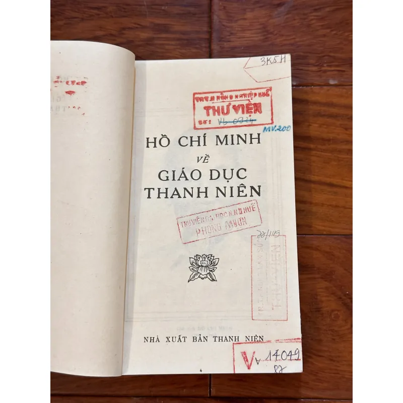| HỒ CHÍ MINH – VỀ GIÁO DỤC THANH NIÊN | 1005081