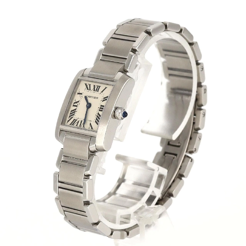 Cartier Tank Française SM W51008Q3 SS Quartz - Hàng hiệu Chính hãng 876407