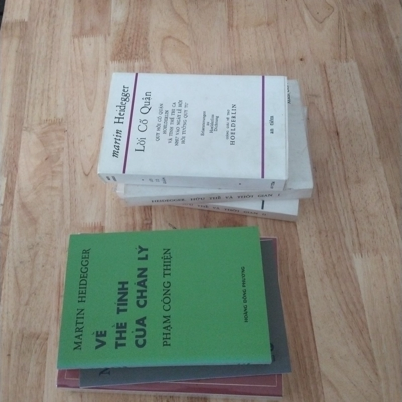 Bộ triết học Martin Heidegger : Hữu thể và thời gian, Về thể tính của chân lý,... 544708