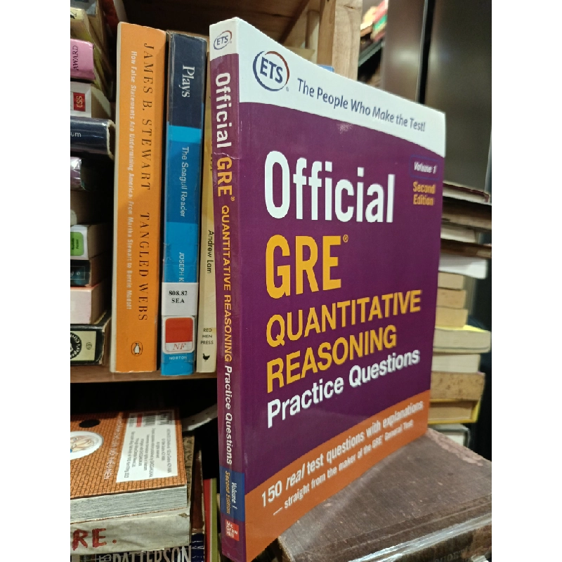 The People Who Make the Test: Offical GRE Quantitative Reasoning Practice Question Volume 1, Second Edition 449238