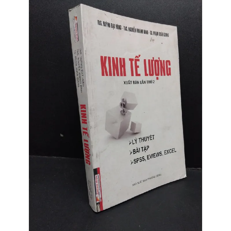 [Sách Cũ SCGR] Kinh tế lượng mới 90% bẩn 2013 HCM2606 Huỳnh Đạt Hùng KINH TẾ - TÀI CHÍNH - CHỨNG KHOÁN 681759