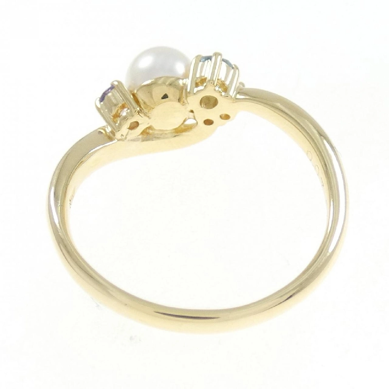 Nhẫn đá màu K18YG 673091