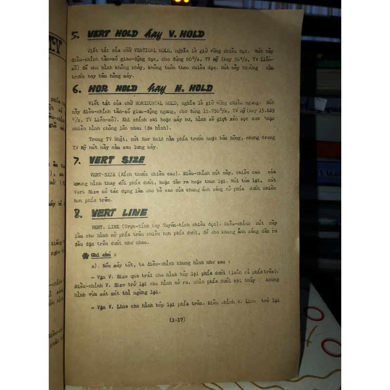Vô tuyến truyền hình giản yếu quyển l Lý thuyết và thực hành - Đặng Sỹ Hỷ 798900