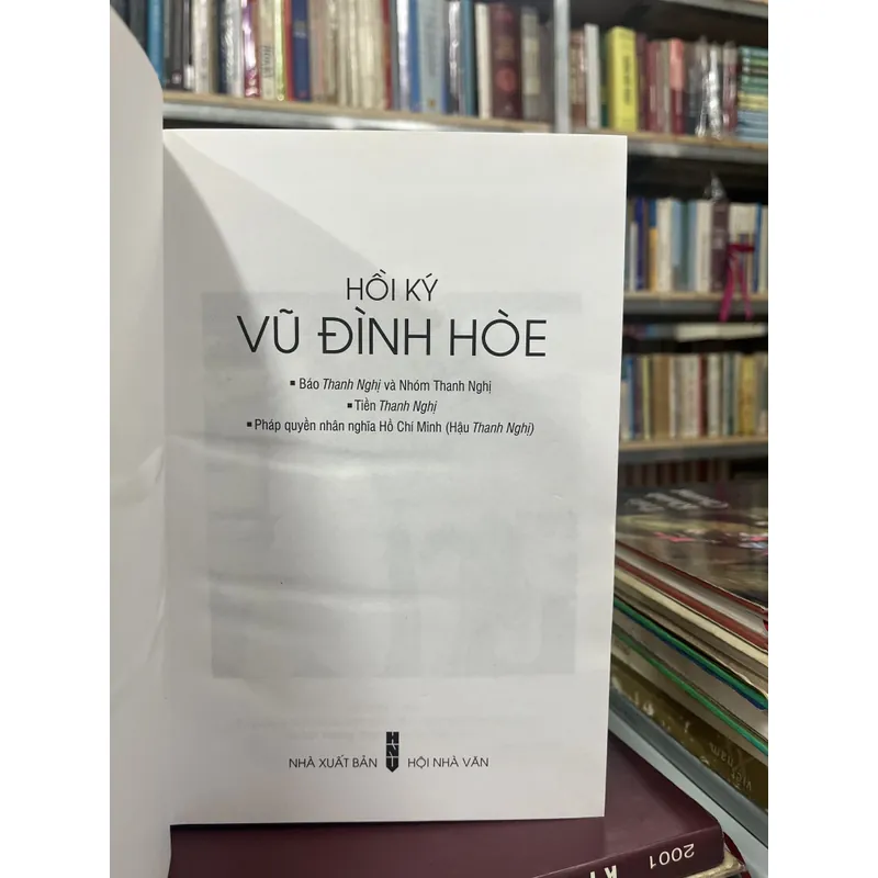 HỒI KÝ VŨ ĐÌNH HÒE 700987