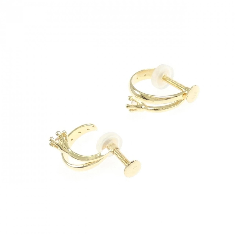 K18YG Bông tai kim cương 0.19CT - Hàng hiệu Chính hãng 871846