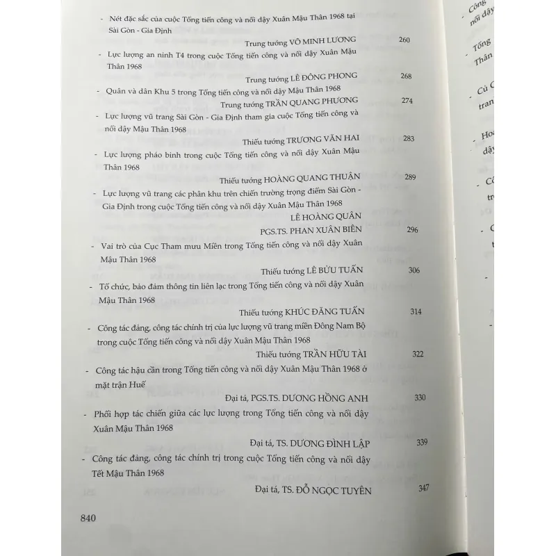 SÁCH CUỘC TỔNG TIẾN CÔNG VÀ NỔI DẬY XUÂN MẬU THÂN 1968 753942