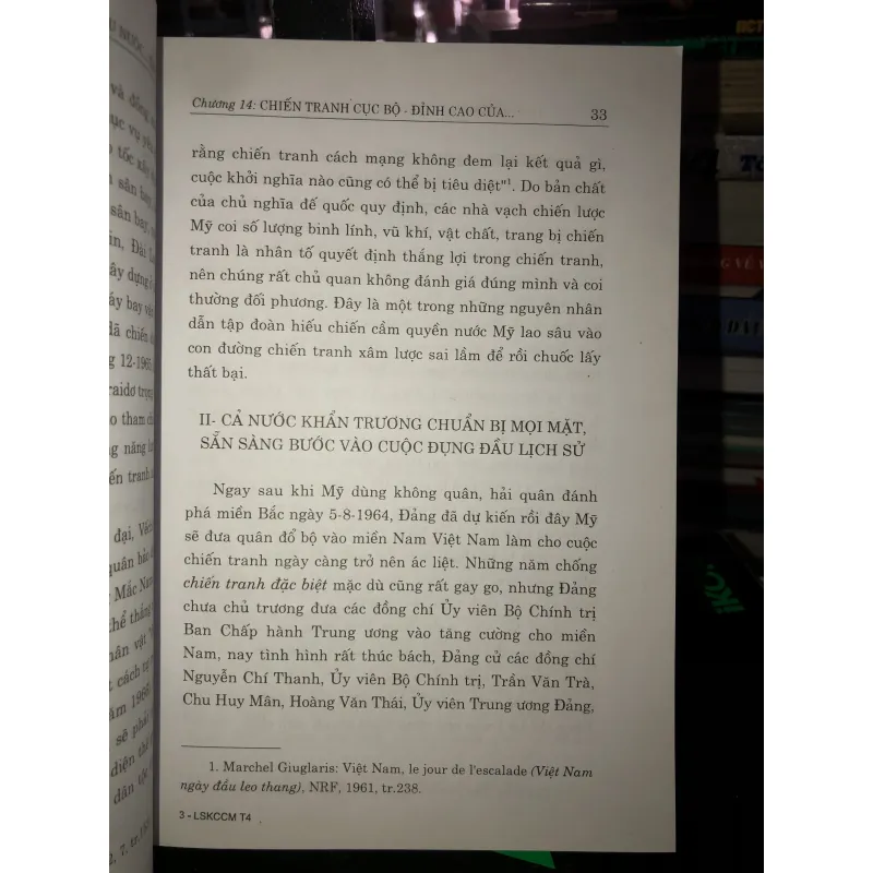 Lịch sử kháng chiến chống Mỹ, cứu nước 1954 - 1975 tập IV Cuộc đụng đầu lịch sử 792323