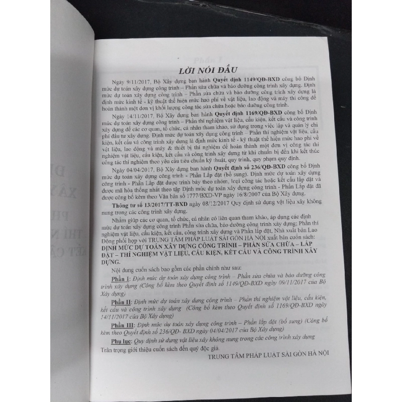 Định mức dự toán xây dựng công trình mới 90% HCM2606 Quang MInh GIÁO TRÌNH, CHUYÊN MÔN 915742