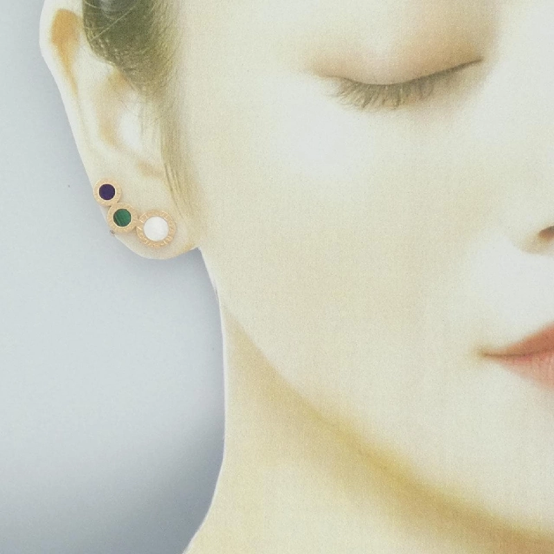 Bulgari Bulgari Bulgari Bông tai một bên 665695