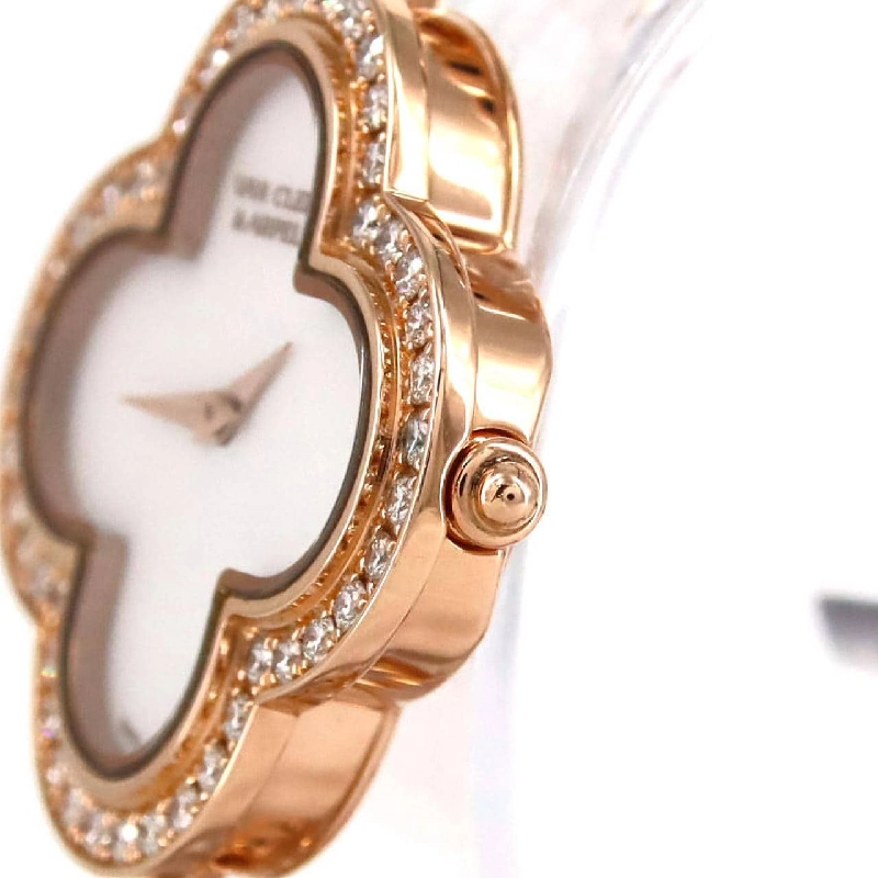 Vacheron Constantin Alhambra PG/D･BraceletD 2365149/VCARN5KC00 PG･RG Quartz - Hàng hiệu Authentic 875613